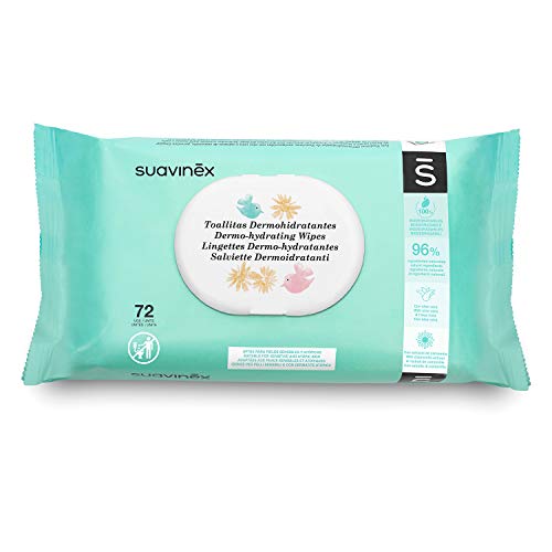 Toalhitas Dermohidratantes Suavinex 72 Unidades Suavinex - Muda fraldas - dermohidratantes, toalhitas, suavinex