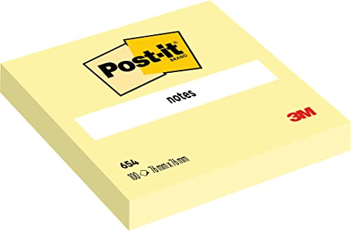 Bloco de Notas Autocolantes POST-IT 621-12SS-EU 3M - Notas autoadesivas - autocolantes, papel, 76x76mm