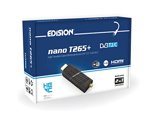 Receptor de TV EDISION Nano T265+ (Full HD) EDISION - Receptores de satélite - full hd, hdmi, usb, wifi