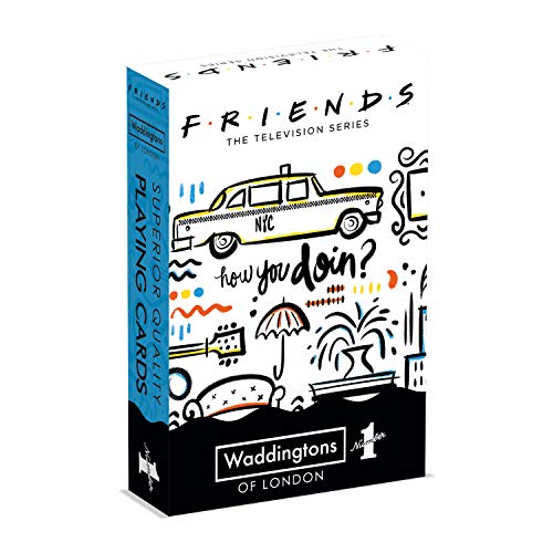 Jogo de Cartas WINNING MOVES Friends (Idade Mínima Recomendada: 4 anos) Winning Moves - Jogos de cartas - cartas, amigos, jogos, 2-6 jogadores