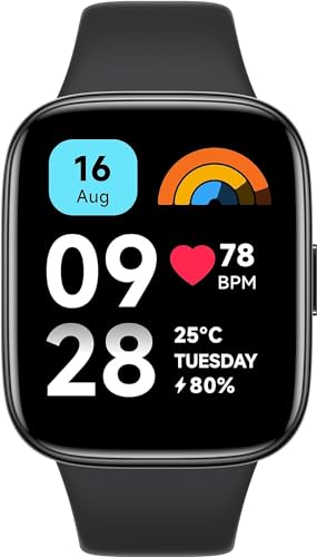 Smartwatch XIAOMI Redmi Watch 3 Active Preto AUTO LABEL. FIRST CLASS DRIVER ACCESSORIES - Óculos inteligentes - smartwatch, xiaomi, redmi watch 3 active, preto
