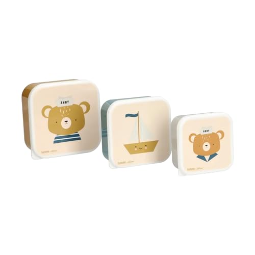 Conjunto de 3 Lancheiras TUTETE (500 ml) Tutete - Lancheiras e sacos - lancheira, 500 ml, conjunto, 3 unidades