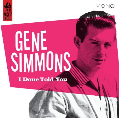 CD Gene Simmons - I Done Told You (1 CDs) COMPLETE ROCK N - Música e gravações de som - gene simmons, i done told you, álbum solo, rock and roll hall of fame