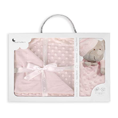 Manta Interbaby Burbuja e Dou Dou Rosa (Recondicionado Como Novo) Interbaby - Cobertores - interchangeable, burbuja, dou-dou, rosa
