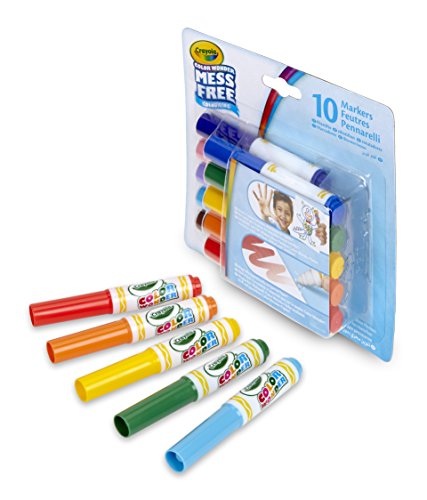 Lápis de Cor CRAYOLA Color Wonder (Idade Mínima: 3 anos) Goliath - Marcadores e marcadores de texto - invisível, dermatologicamente testado, não mancha