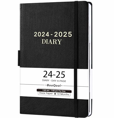 Agenda Escolar DIADEMA 2024-2025 (A5 - Diário - Azul) BooQool - Calendários, organizadores e planejadores - A5, diário, azul, bolso