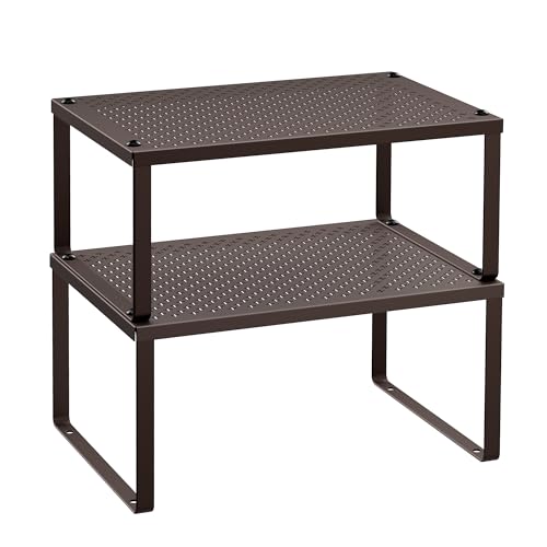 Conjunto de Prateleiras para Especiarias SONGMICS KCS01BR SONGMICS - Organizadores de temperos - metal, 22.9x32x15.4cm, 21.9x32x13.7cm