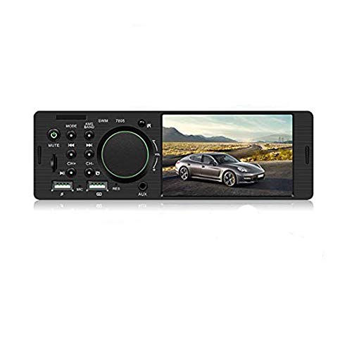 Rádio Auto LUOAN AUTO PARTS SWM 7805+4LED (Bluetooth - Preto) LUOAN AUTO PARTS - Áudio - bluetooth, preto, bateria