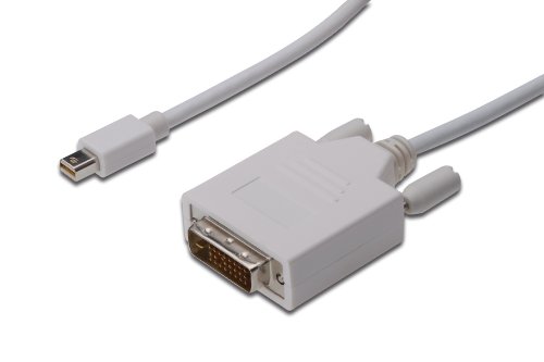 Adaptador de Cabo de vídeo DIGITUS DA-70803 Digitus - Cabos de áudio e vídeo - mini displayport, dvi-d, 2m, magnético