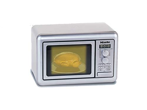 Brinquedo de Cozinha KLEIN Miele Micro-ondas KLEIN - Cozinhas de brinquedo e alimentos de brincar - micro-ondas, base giratória, temporizador, alarme, display LED