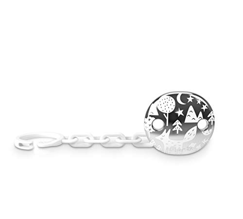 Chucha Suavinex 0 Meses y Modelos: White Fox Suavinex - Clipes e suportes para chupetas - 0+ meses, branco, complemento