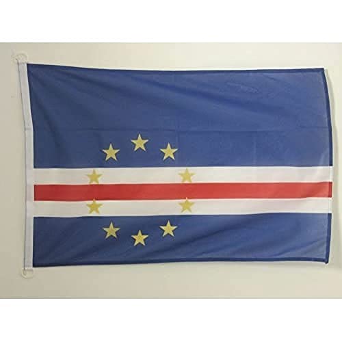 Bandeirola de Cabo Verde 45X30Cm Az Flag AZ FLAG - Bandeiras e cataventos - verde, poliéster, 45x30cm