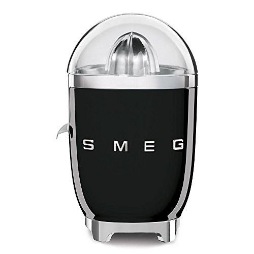 Espremedor Elétrico SMEG CJF01BL (Preto) Smeg - Centrifugadoras - elétrico, alumínio, 70 W