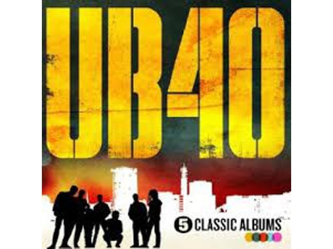 CD U.B.40 - 5 Classic Album Series (5 CD) GIUCAR - Música e gravações de som - cd, u.b.40, 5 classic album series, 5 cd