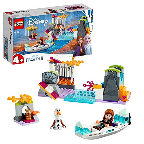 LEGO Disney Princess: Expedição em Canoa de Anna - 41165 (Idade mínima: 4) LEGO - Blocos de encaixe - lego, disney princess, expedição, canoa, anna