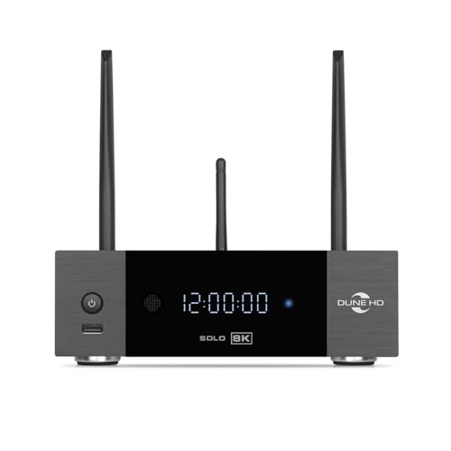 Reproductor Multimedia DUNEPHONES Dune HD Solo 8K THESTREAMER INC. LIMITED - Reprodutores de mídia e streaming doméstico - reprodutor, multimédia, dunephones, dune hd solo 8k, processador s928x, leitor de vídeo