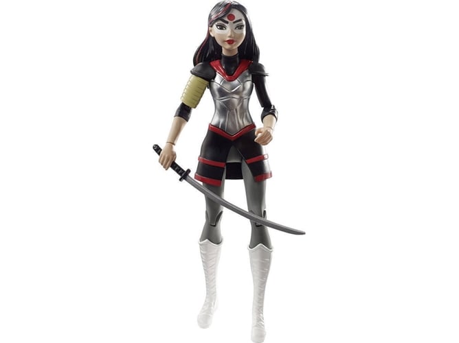 Figuras MATTEL DC Superhero Girl Katana (Idade Mínima Recomendada: 6 anos) DC Super Hero Girls - Brinquedos - figura, superhero girl, katana, 6 anos, articulada