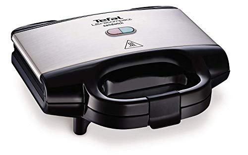 Torradeira de Sanduíche TEFAL SM1552 (1 fatia - 1000 W) Tefal - Sanduicheiras - 1000W, 1 fatia, preto