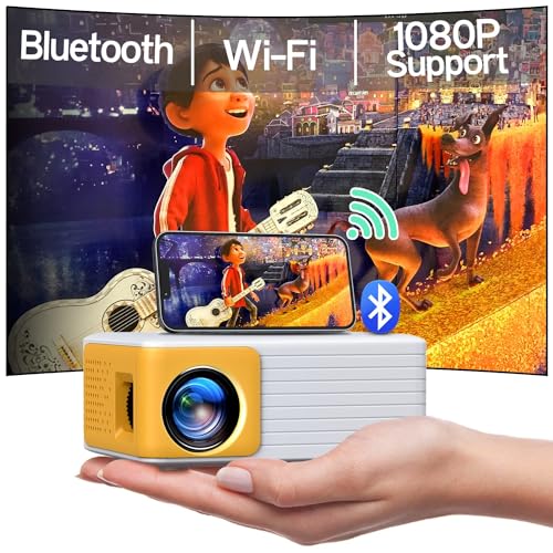 Projetor YOTON Mini (720p - DLP - 100 ANSI Lumens) YOTON - Projetores multimídia - 720p, dlp, 100 ANSI Lumens, bluetooth, wi-fi