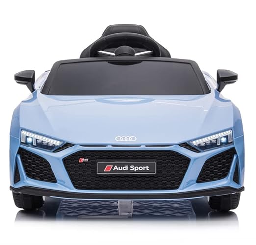 Carro Eléctrico BABYCOCHES Audi R8 Spyder 12V Azul BABYCOCHES - Acessórios interiores de veículos a motor - 12V, recarregável, estabilidade, controlado remotamente