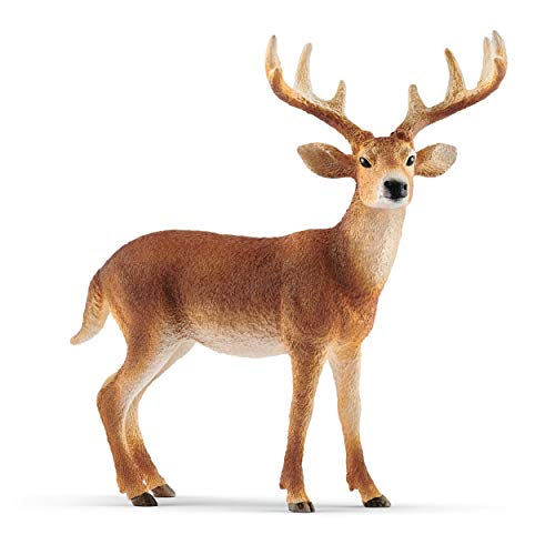 Figuras de Ação SCHLEICH 42171 (Idade Mínima Recomendada: 3 anos) Schleich - Brinquedos - cervos, brancos, astas, cauda