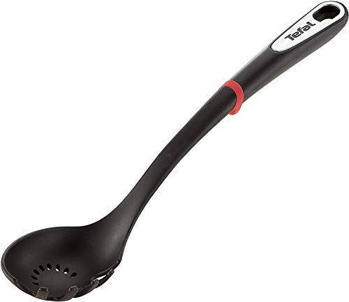 Colher para Massas Tefal Ingenio K2060214 | Aço inoxidável Tefal - Utensílios de Cozinha - aço inoxidável, preto, indução, ergonômico