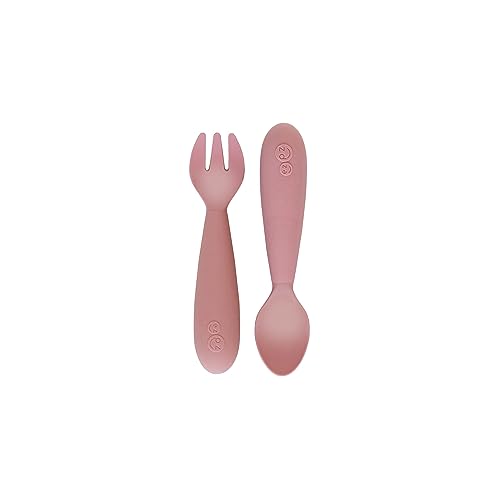 Conjunto de Talheres EZPZ 1 Peça (Rosa) EZPZ - Talheres - talheres, pão, faca, plástico, BPA