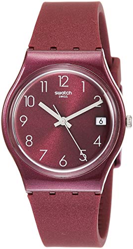Relógio Desportivo SWATCH Homem (Aço - Vermelho) Swatch - Relógios - 3,4mm, aço inoxidável, vermelho, 30m