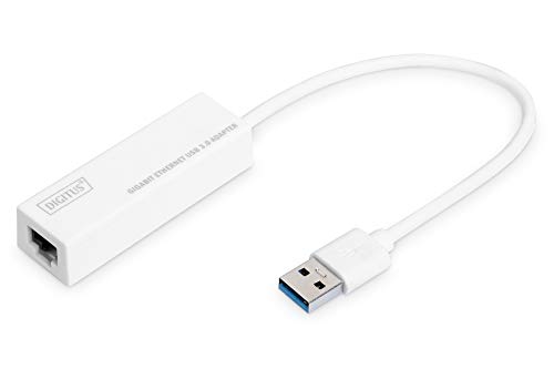 Adaptador de gênero DIGITUS DN-3023 (USB - Branco) Digitus - Placas e adaptadores de rede - usb, rj-45, plug & play, branco