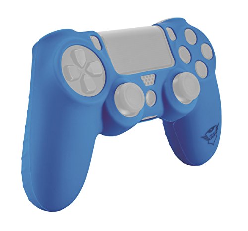 Trust GXT 744B Capa para Comando de Consola Azul Trust - Acessórios de controle de jogo - silicone, personalizável, proteção, acessível