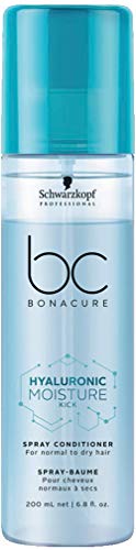 Condicionador SCHWARZKOPF Hyaluron Bc Umidade Kick Spray (200 ml) Schwarzkopf - Shampoo & condicionador - umidade, hyaluron, spray, 200 ml