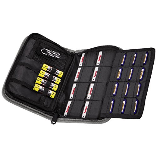 Hama 00102153 estojo para cartões de memória Preto Hama - Estojos de memória - preto, nylon, CompactFlash, microsd