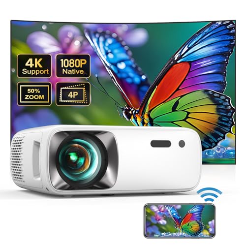 Projetor Portátil ONOAYO Native 1080P (Full HD - 300 Ansi Lumens) ONOAYO - Projetores - full hd, 300 ansi lumens, portátil
