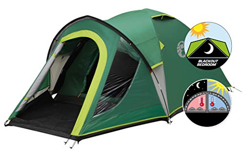 Tenda de Campismo COLEMAN Kobuk Valley 3 Plus (3 Pessoas - Verde) Coleman - Barracas - 3 pessoas, ip 4,5m, iglu/cúpula, campismo