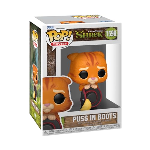 Figura FUNKO POP! Movies: Shrek Dreamworks 30Th - Puss in Boots Funko - Bonecos de ação e brinquedo - vinil, Puss in Boots, shrek, dreamworks