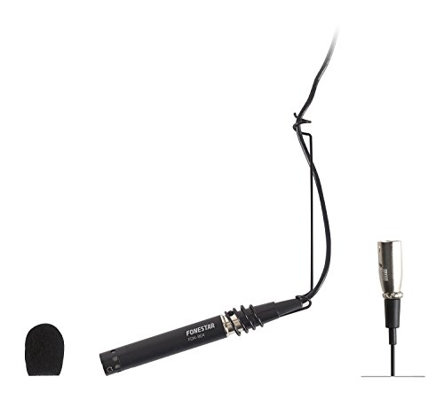 Microfone de Suspensão para Colar no Palco FONESTAR - Microfones - suspensão, colar, palco