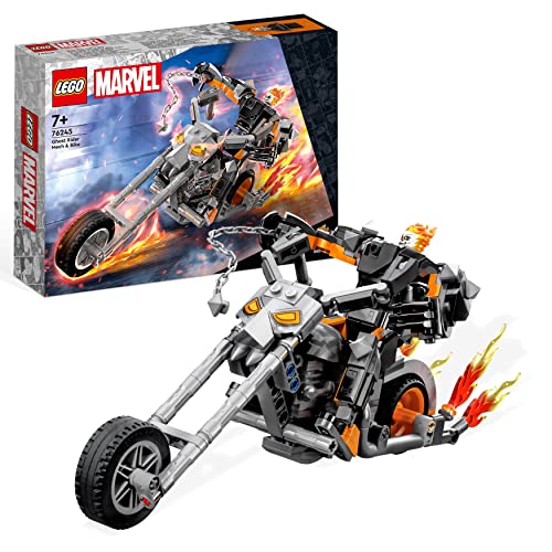 LEGO Marvel: Ghost Rider's Motorcycle (Idade Mínima Recomendada: 7 anos) LEGO - Brinquedos - lego, marvel, ghost rider, motocicleta, 7 anos