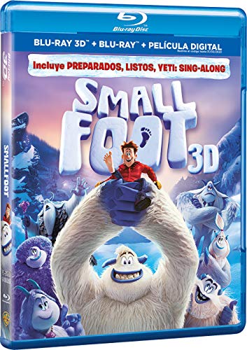 Blu-Ray Smallfoot (Edição em Espanhol) + 3D + Digital FOX (WARNER) - Dvds e vídeos - blu-ray, edição espanhol, 3D, digital