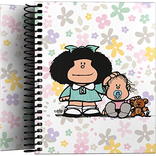 Caderno MAFAlda (A7 - 21x15cm - Multicor) Grafoplás - Cadernos e bloco de notas - a7, 21x15cm, multicor, páginas destacáveis