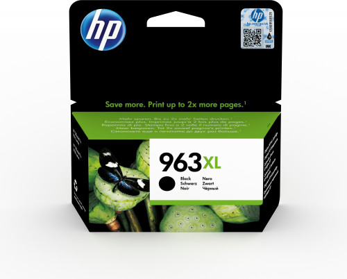 Tinteiro HP 963 Original Preto 1 peça(s) - 3JA30AE HP - Cartuchos de toner e jato de tinta - preto, hp 963xl, officejet pro, alta capacidade