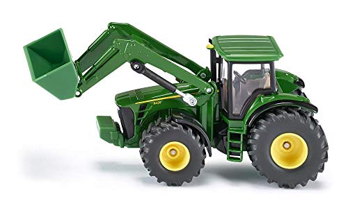 Veículo SIKU Trator com Carregador Frontal SIKU - Modelos em escala - veículo, siku, trator, carregador frontal, john deere 8430, farmer