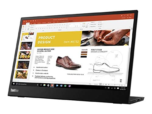 Monitor LENOVO ThinkVision M14 (13.3'' - Full HD - IPS) Lenovo - Monitores de computador - thinkvision, m14, 13.3", full hd, ips