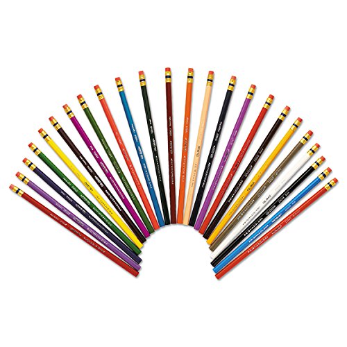 Lápis de Cor PRISMACOLOR Col-Erase (24 Un) Prismacolor - Lápis - 24 cores, fáceis de usar, crianças adultos