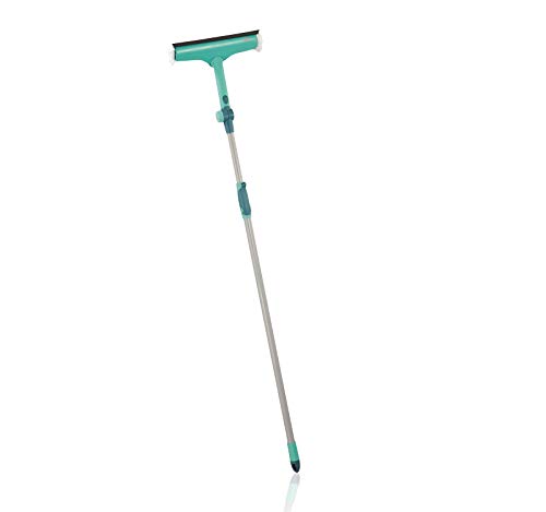Escova de Limpeza para Janelas LEIFHEIT Window & Frame Cleaner L Leifheit - Raspadores de limpeza - janelas, molduras, esquinas, espátula de borracha, cabo ajustável
