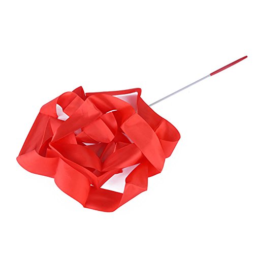 Fita de Ginástica RITMICA DANCE Streamer (Rosa - 4 m) Funie - Materiais de arte e artesanato - ginástica, 4m, rosa