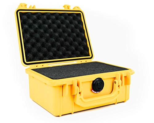 Caixa para Equipamentos PELI 1150 | Amarelo Peli - Downloads de música digital - hermética, à prova de pó, à prova de substâncias químicas, amarelo