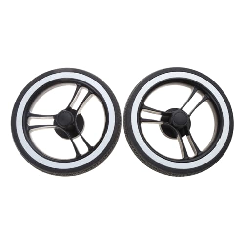Rodas de Carrinho de Bebé MEELYHOME 1 Peça hwdjiSW - Eletrodomésticos - borracha, metal, durabilidade, fácil de instalar