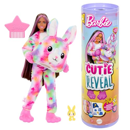 Boneca Barbie Reveal Series Dreamy Colors Série 2 (Idade Mínima Recomendada: 4 anos) Mattel - Bonecas - cabelo colorido, acessórios, mascote, 4 anos
