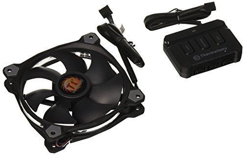 Ventoinha THERMALTAKE Riing 12 RGB (Com Fios - 1200 RPM) Thermaltake - Peças de refrigeração de sistema de computador - ventoinha, thermaltake, riing 12 rgb, com fios, 1200 rpm