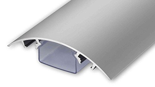 Organizador de Cabos CANAL DESIGN CD-ALUM-SILV-100 ALUNOVO - Capas para fios e cabos - organizador, cabos, canal design